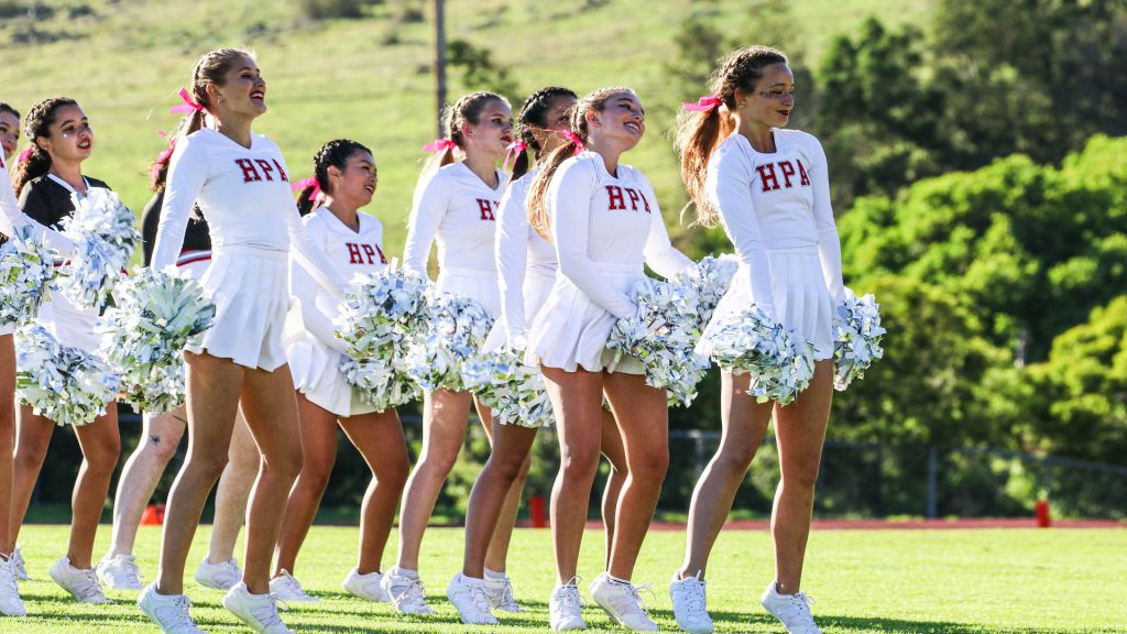 Nottebohm Internatsberatung Titelbild Hawaii Preparatory Academy USA Cheerleaders